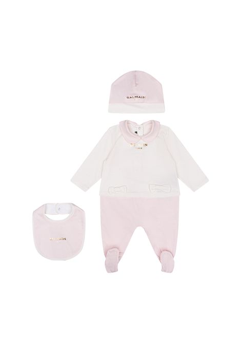 Set tutina, cappello e bavetta BALMAIN KIDS | BZB010 Z3672102RS